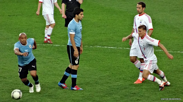 Футболисты на поле