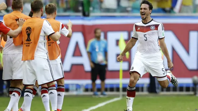 फ़ुटबॉल विश्व कप 2014 में जर्मनी और पुर्तगाल का मैच