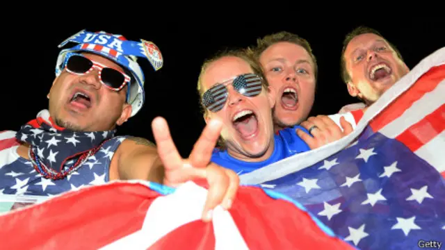 Torcedores dos EUA | Crédito: Getty