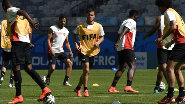 Seleção da Bélgica (AFP)