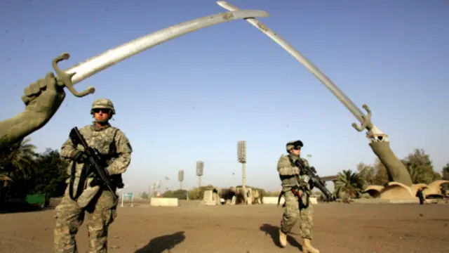 Vùng Xanh ở Baghdad, nơi đặt sứ quán Mỹ, được bảo vệ nghiêm ngặt