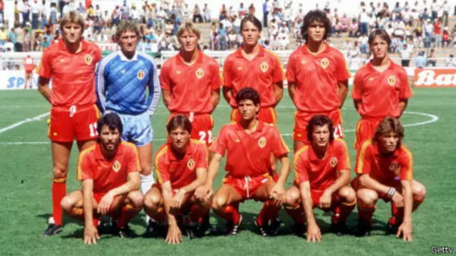 Tim Belgia di Piala Dunia 1986 yang berhasil melaju sampai semi final.