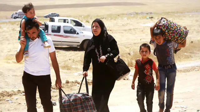 इराक़ी नागरिक, शरणार्थी कैंप