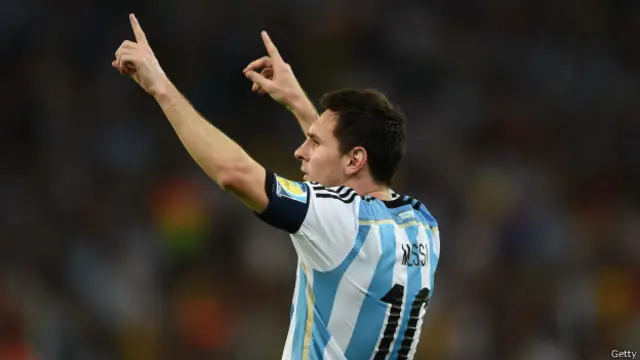 अर्जेंटीना के कप्तान लियोनेल मैसी