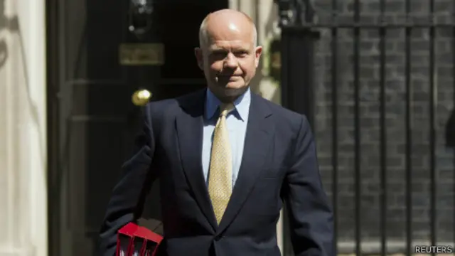 英國外交大臣黑格