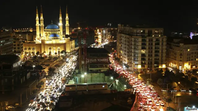 Пробки в Бейруте