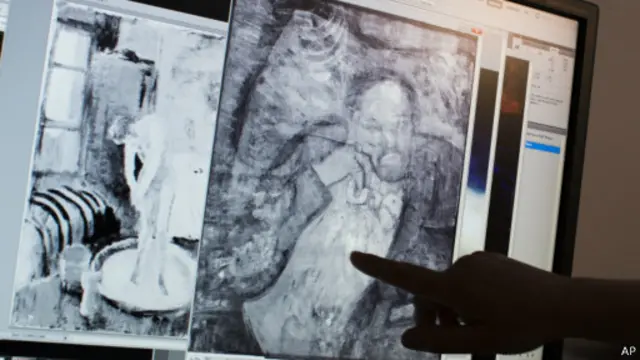 Lukisan di balik karya Picasso