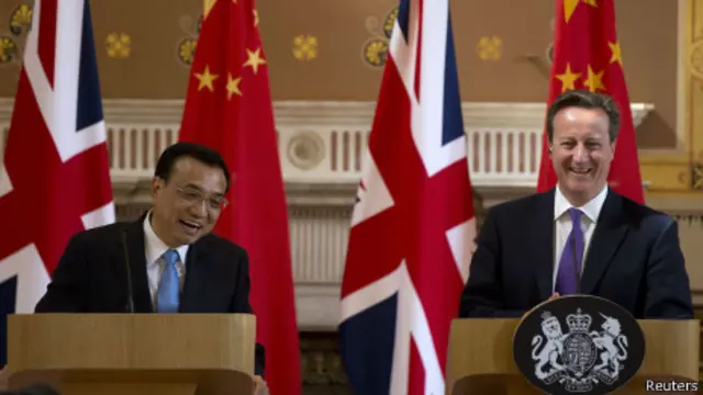 李克強和卡梅倫