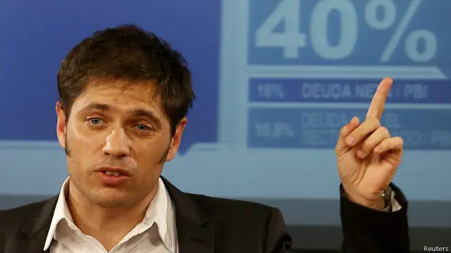 Axel Kicillof, ministro de Economía de Argentina