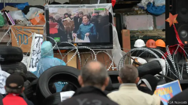 Украинцы смотрят НТВ