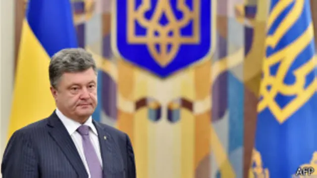 Petro Poroshenko, presidente de Ucrania