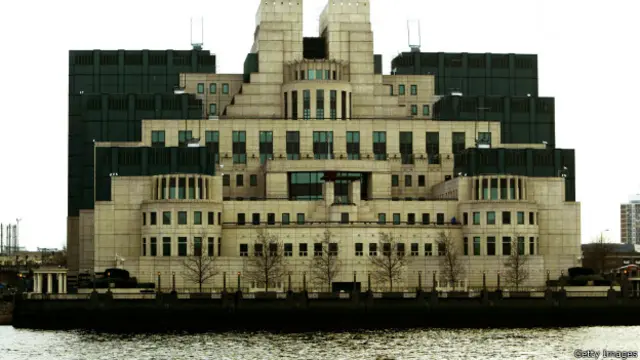 Штаб-квартира британской внешней разведки МИ-6