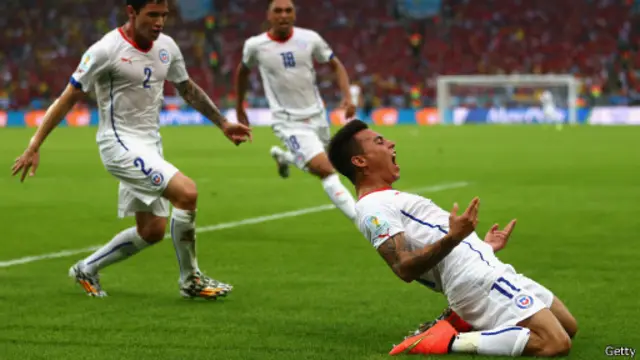 Chile comemora (Getty)