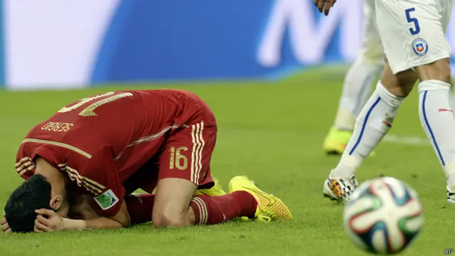 स्पेन बनाम चिली