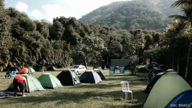 World Cup Camping Rio (BBC BRASIL)
