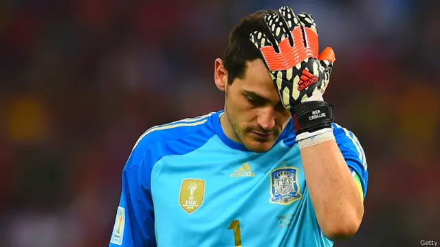 ہسپانوی کیپر اور کپتان آئیکر کیسیئس نے اس ٹورنامنٹ میں دو میچوں میں سات گول کروائے