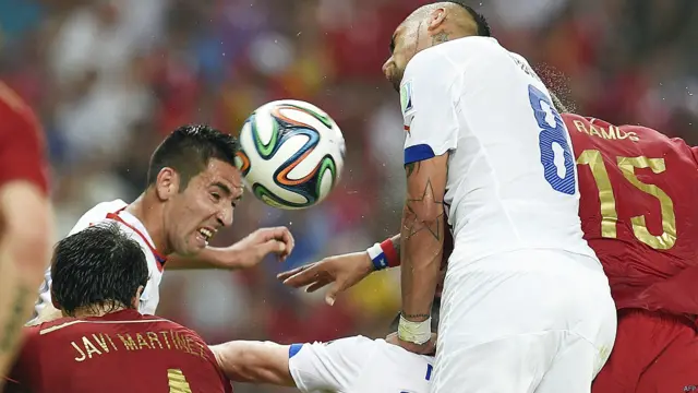 चिली बनाम स्पेन