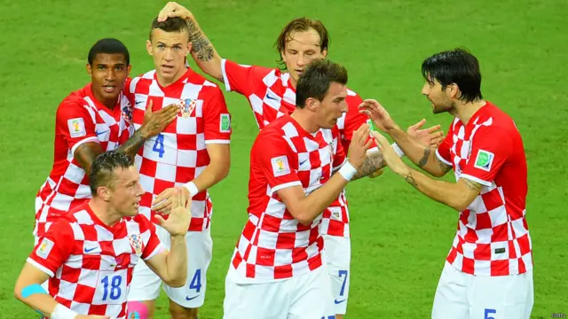 کروئیشیا نے میچ کے 10ویں منٹ میں اویکا اولچ کے گول کی بدولت برتری حاصل کی۔