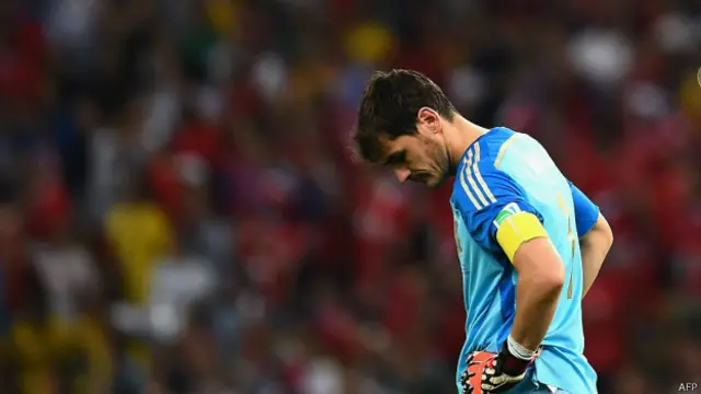 स्पेन की हार