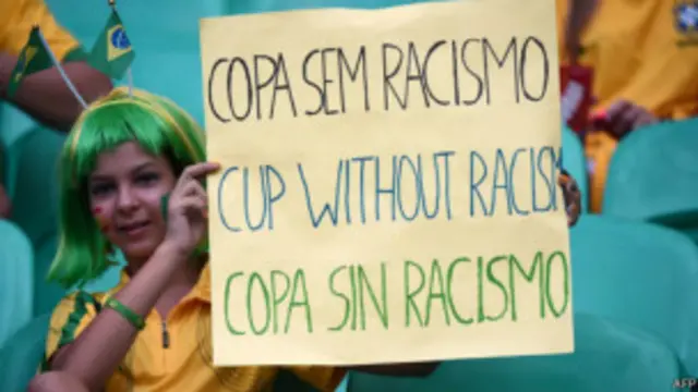 Copa sem racismo (AFP)
