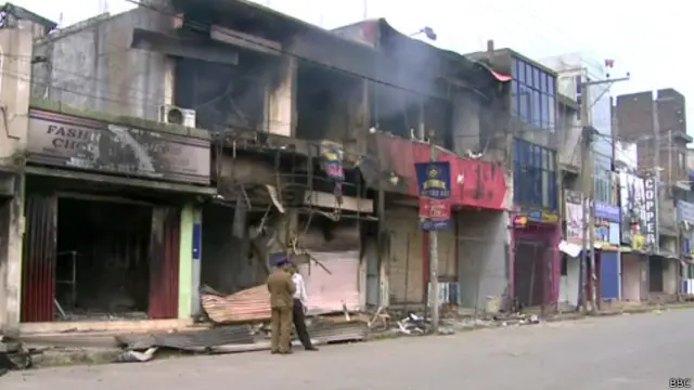 श्रीलंका हिंसा, मुस्लिम विरोधी दंगा
