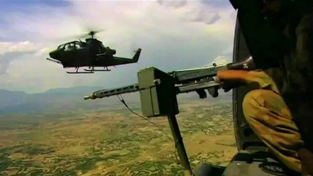 بیان کے مطابق میر علی میں فوجی آپریشن ضرب عضب میں 11 شدت پسند ہلاک اور ان کے چھ ٹھکانے تباہ ہوئے