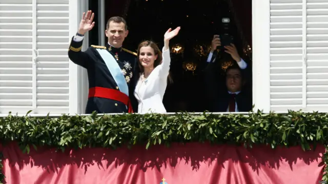 Raja Felipe VI dan Putri Letizia