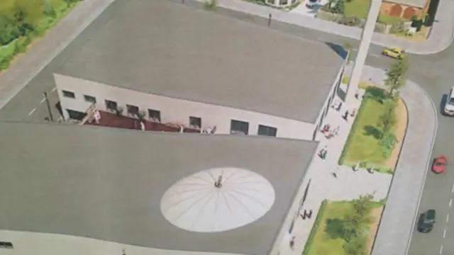 مصممو المسجد سعوا إلى جعله مزيجا من الطراز الشمالي والتراث الإسلامي ليتناغم مع المنطقة من حوله.