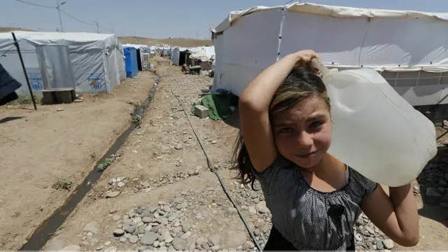 इराक़, इरबिल, शरणार्थी कैंप