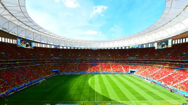 یہ میچ برازیل کے دارالحکومت برازیلیا کے ناکیونال سٹیڈیم میں کھیلا گیا۔