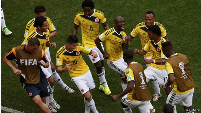 فازت كولومبيا في مباراتها الأولى على اليونان 