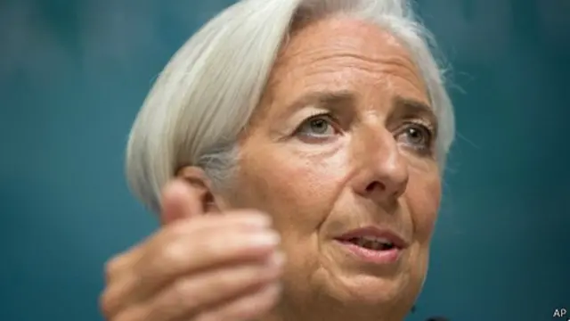 كريستين لاغارد، رئيسة صندوق النقد الدولي، تطالب البنك المركزي الأوروبي بتحقيق مستويات أعلى للنمو 