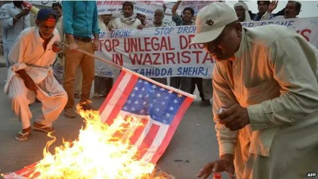 पाकिस्तान में अमरीकी ड्रोन हमले