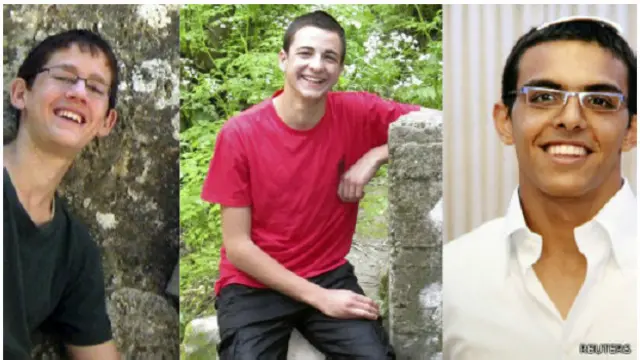 इजरायल के लापता किशोर