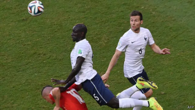 Tuyển Pháp tiếp tục phòng ngự từ xa, trong khi Thụy Sỹ tranh thủ từng giây phút.