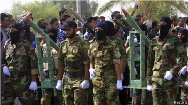 Parada xiita em Bagdá