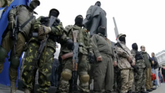 اوکراين د دې لپاره اوربند اعلان کړی چې وسلوالو ته فرصت پيدا شي خپلې وسلې پر ځمکه کېږدي