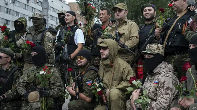 Сепаратисты в Донецке