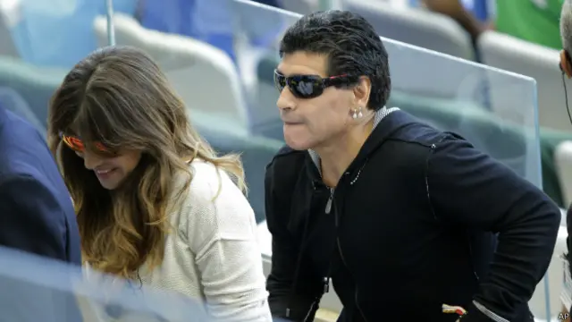 میراڈونا کے میدان میں رہتے ہوئے ایران کے خلاف گول نہ ہوسکا