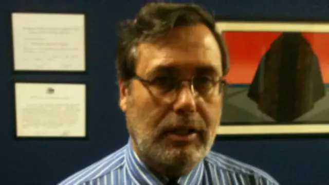 El cónsul chileno Samuel Ossa