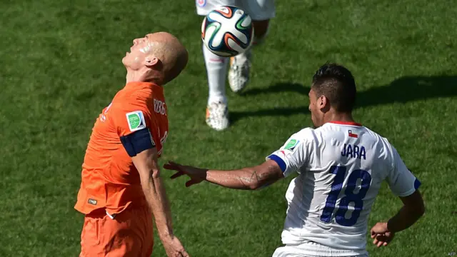 ہالینڈ کے آینن روبن چلی کے لیے مسلسل خطرہ بنے ہوئے تھے۔