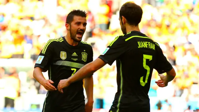 دا ښایي د خپلې ملي لوبډلې لپاره د ډیویډ ویا وروستۍ لوبه وي. نوموړی کیدای شي له نړیوالو لوبو لاس په سر شي.