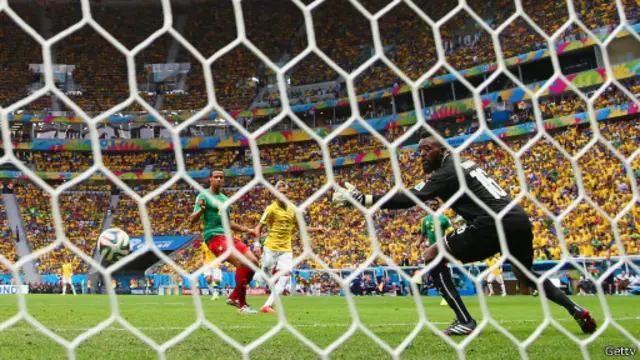 Bàn thắng mở màn do Neymar thực hiện ở phút thứ 17