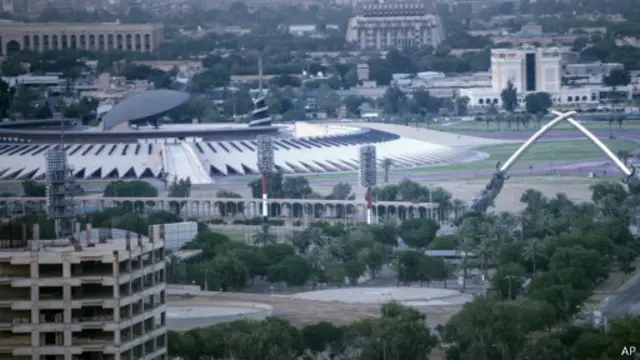 صورة جوية للعاصمة العراقية الاثنين