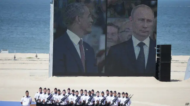 Обама и Путин