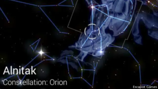 Com Star Chart , é possível ver constelações diante dos olhos