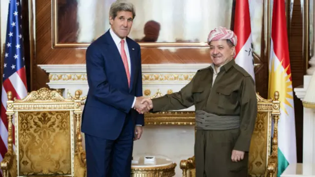 کیري بي بي سي ته ویلي کردستان ته د یوې جلا سیمې په سترګه نه ګوري، بلکې د امریکا پر دې دریځ کلک ولاړ دی چې "عراق په یووالي کې پیاوړی دی".