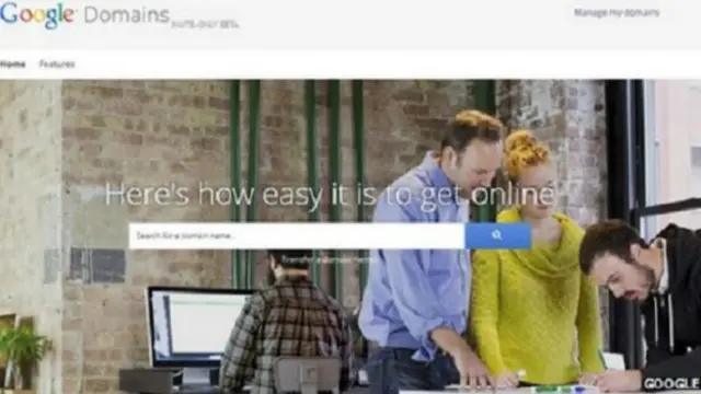 गूगल डोमेन नेम सर्च