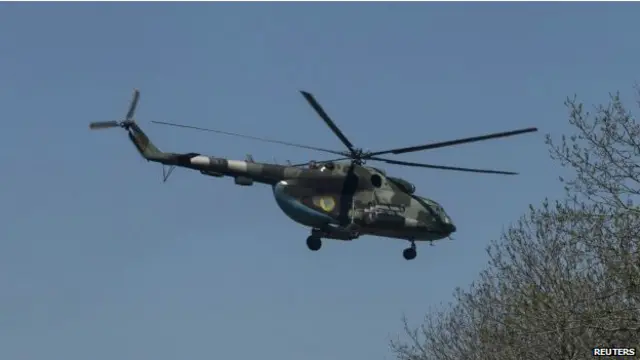Hasta el martes, los rebeldes habían derribado al menos dos helicópteros del ejército ucraniano y un avión.
