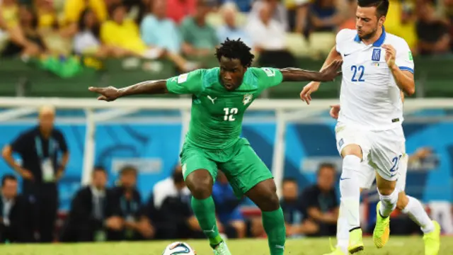 Wilfired Bony adalah penyerang timnas Pantai Gading dan telah berkiprah dalam Piala Dunia 2014 lalu.